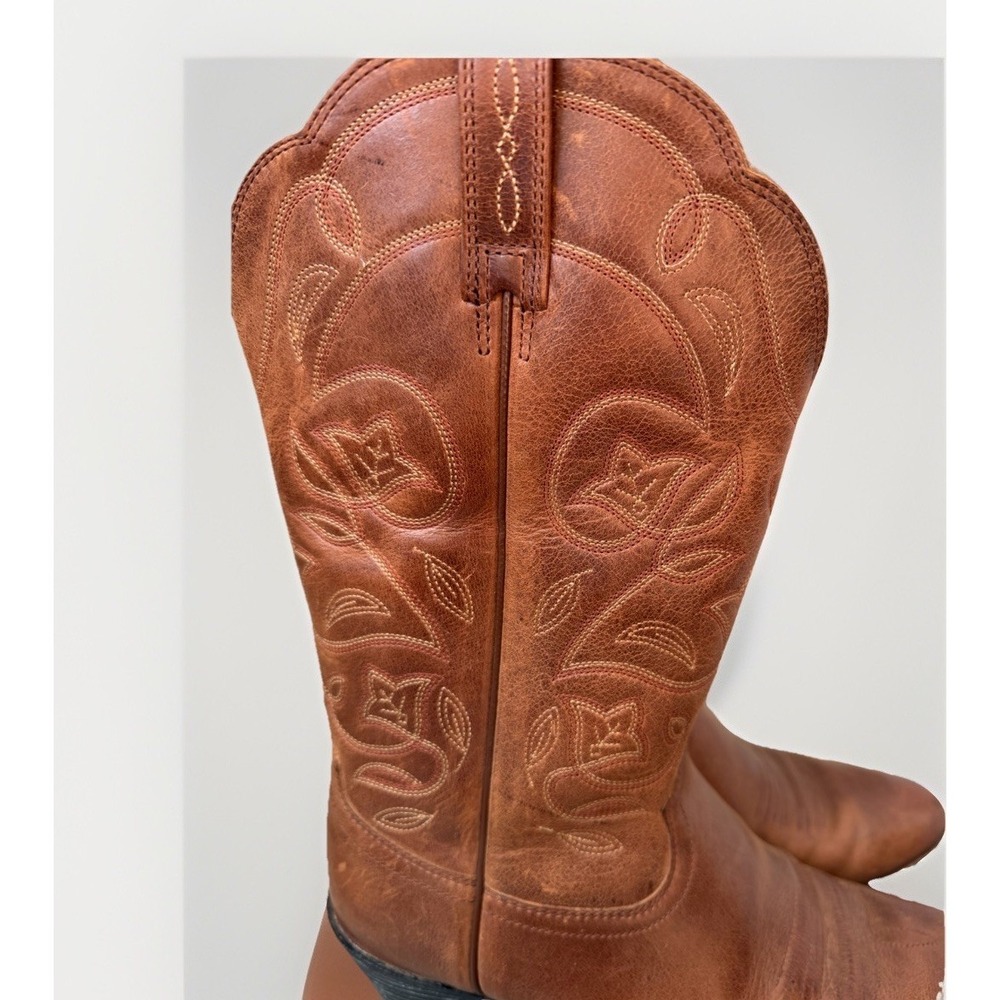 Ariat Women's Heritage Western Boot Dist Brown. Style 10001021(15725) S10B - Picture 5 of 13